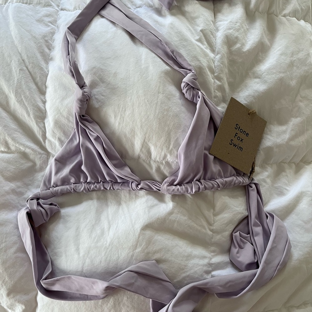 Stone fox swim top